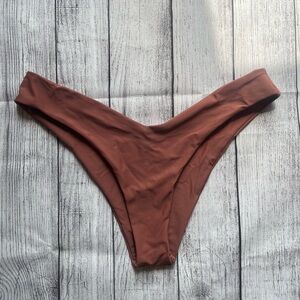 ZAFUL high-cut bikini bottom - brown